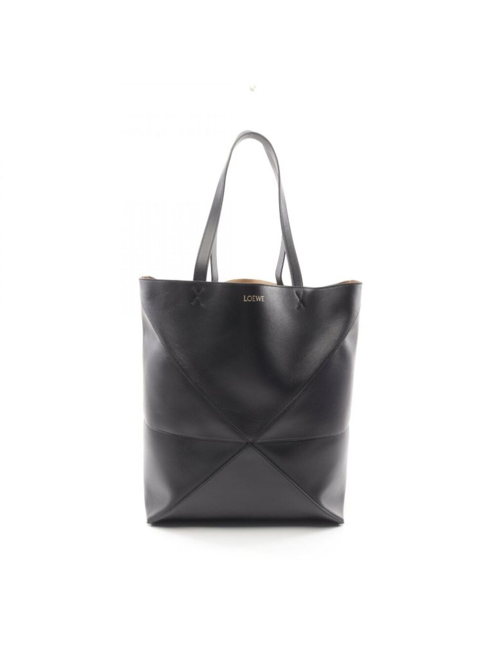 Loewe Tote Puzzle Fold Large Leather Handbag